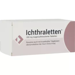 ICHTHRALETTEN 200 mg bélsavmentes tabletta, 168 db