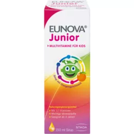 EUNOVA Junior szirup narancs ízesítéssel, 150 ml