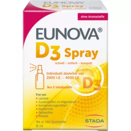 EUNOVA D3-vitamin spray, 8 ml