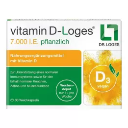VITAMIN D-LOGES 7.000 I.U. növényi heti depó, 30 db
