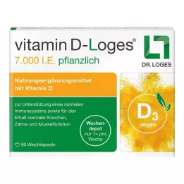 VITAMIN D-LOGES 7.000 I.U. gyógynövény heti depó, 90 db