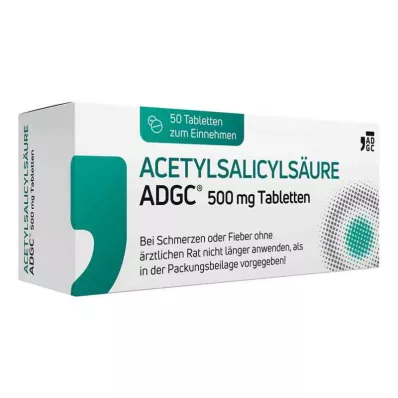 Acetilszalicilsav ADGC 500 mg tabletta (50 db) Acetilszalicilsav ADGC 500 mg tabletta (50 db)