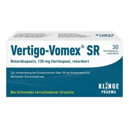 VERTIGO-VOMEX SR Lassan felszabaduló kapszula, 30 db