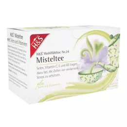 H&S Fagyöngy tea szelénnel és vitaminokkal, szűrőzacskó, 20X2 g