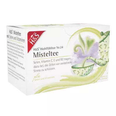 H&S Fagyöngy tea szelénnel és vitaminokkal filtertasak, 20X2 g H&S Fagyöngy tea szelénnel és vitaminokkal filtertasak, 20X2 g