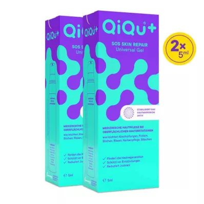QiQu SOS SKIN REPAIR univerzális gél (2x5 ml) QiQu SOS SKIN REPAIR univerzális gél (2x5 ml)
