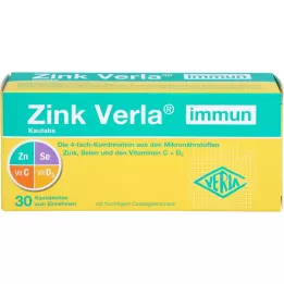 ZINK VERLA Immun rágótabletta, 30 db