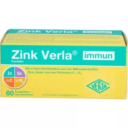 ZINK VERLA Immun rágótabletta, 60 db