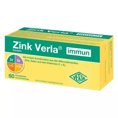 ZINK VERLA Immun rágótabletta, 60 db