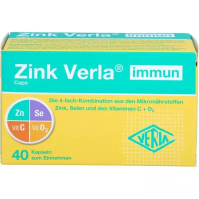 ZINK VERLA immunerősítő sapkák, 40 db