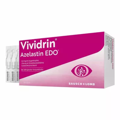 Vividrin® Azelastin EDO® Akut segítség szénanáthára és allergiára, 20X0,6 ml