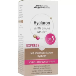 HYALURON SANFTE Tan Express arckrém, 30 ml