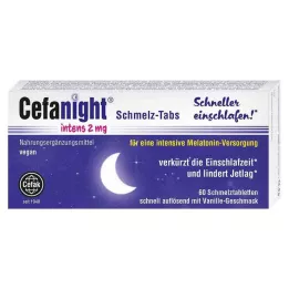 CEFANIGHT intenzív 2 mg-os zománctabletta, 60 db