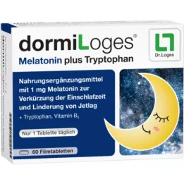 DORMILOGES Melatonin plusz triptofán filmtabletta, 60 db