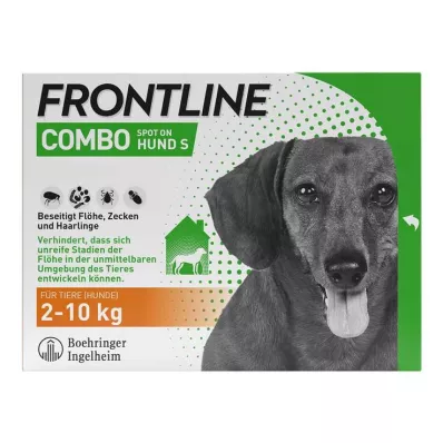 FRONTLINE COMBO kullancsok, bolhák ellen kutyákon S (2 -10 kg), 6 db
