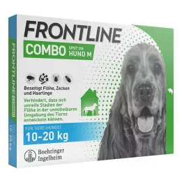 FRONTLINE Combo Spot on Dog M Lsg.for.application.to.to.skin, 3 db