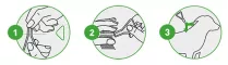 Instructions for use for FRONTLINE COMBO kullancsok, bolhák ellen kutyákon L (20-40 kg), 3 db - 4