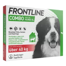 FRONTLINE Combo Spot on Dog XL Oldat a bőrre való felvitelhez, 3 db
