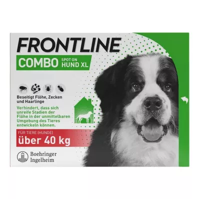 FRONTLINE COMBO kullancsok, bolhák ellen kutyákon XL (40-60 kg), 3 db FRONTLINE COMBO kullancsok, bolhák ellen kutyákon XL (40-60 kg), 3 db