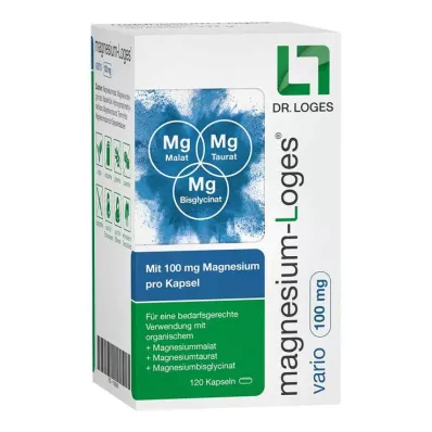 Magnesium-Loges vario 100 mg kapszula, 120 db