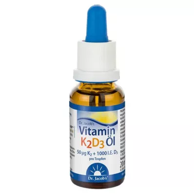 VITAMIN K2D3 olaj Dr.Jacobs, 20 ml
