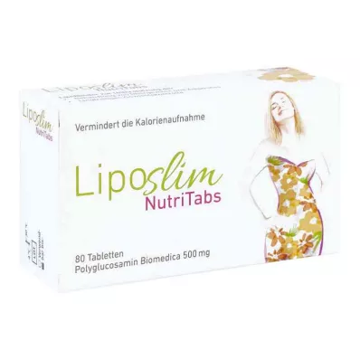 LIPOSLIM NutriTabs tabletta, 80 db