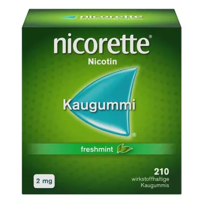 nicorette rágógumi frissmenta, 2 mg nikotin, 210 db nicorette rágógumi frissmenta, 2 mg nikotin, 210 db
