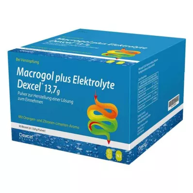 Macrogol plus elektrolitok Dexcel 13,7 g Ple, 50 db Macrogol plus elektrolitok Dexcel 13,7 g Ple, 50 db