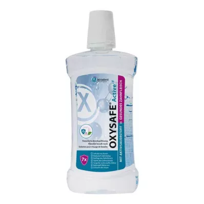 Miradent Oxysafe Active szájvíz aktív oxigénnel, 500 ml