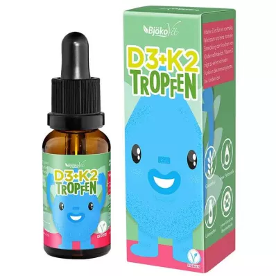 D3-vitamin + K2 gyermekcsepp, 10 ml