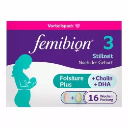FEMIBION 3 szoptatási kombinált csomag, 2X112 db
