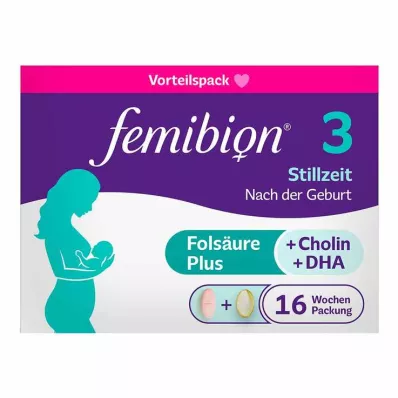 FEMIBION 3 szoptatási kombinált csomag, 2X112 db FEMIBION 3 szoptatási kombinált csomag, 2X112 db