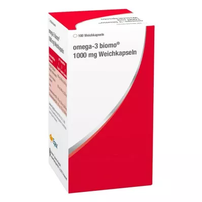Omega-3 Biomo 1000 mg lágy kapszula, 100 db Omega-3 Biomo 1000 mg lágy kapszula, 100 db