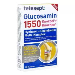 TETESEPT Glükozamin 1550 filmtabletta, 40 db