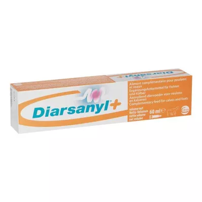 Diarsanyl Plus étrend-kiegészítő takarmány injekciós csikó / borjú, 60 ml Diarsanyl Plus étrend-kiegészítő takarmány injekciós csikó / borjú, 60 ml