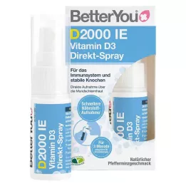 BETTERYOU 2000 I.E. D3-vitamin direkt spray, 15 ml