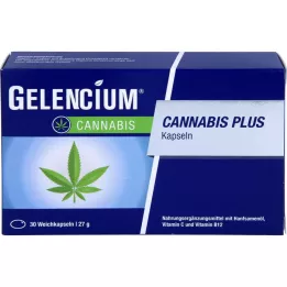 GELENCIUM Cannabis Plus kapszula, 30 kapszula