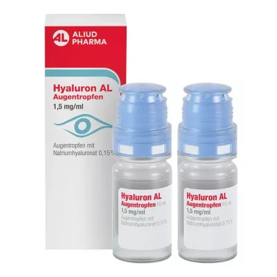 HYALURON AL Szemcsepp 1,5 mg/ml, 2X10 ml