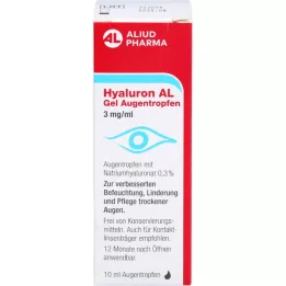 HYALURON AL Gél szemcsepp 3 mg/ml, 1X10 ml