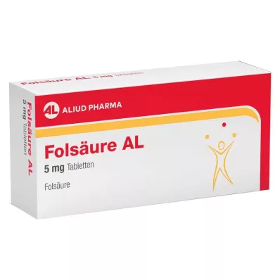 FOLSÄURE AL 5 mg-os tabletta, 50 db