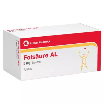 FOLSÄURE AL 5 mg-os tabletta, 100 db
