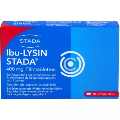IBU-LYSIN STADA 400 mg filmtabletta, 10 db