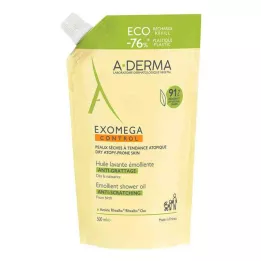 A-DERMA EXOMEGA CONTROL Zuhanyolaj utántöltő, 500 ml