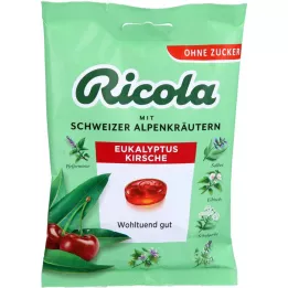 RICOLA o.Z.Beutel Eukaliptuszos cseresznyés cukorka, 75 g