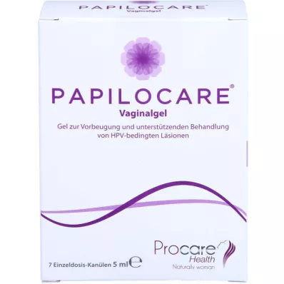 PAPILOCARE Vaginális gél, 7X5 ml