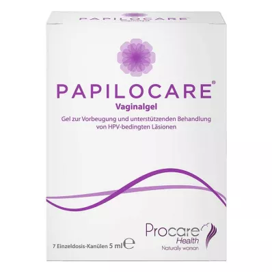 PAPILOCARE Vaginális gél, 7X5 ml