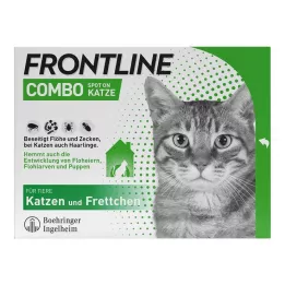 FRONTLINE Combo Spot on cat skin készítmény, 6 db