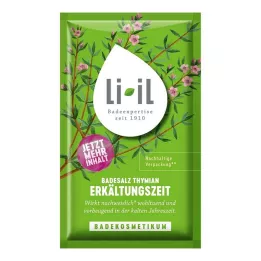 LI-IL Fürdősó kakukkfű hideg évszak, 80 g