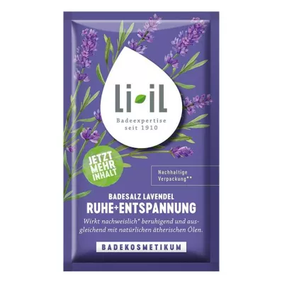 LI-IL Fürdősó levendula nyugalom + relaxáció, 80 g
