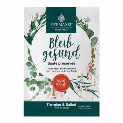 DERMASEL Holt-tengeri fürdőkristályok Stay Healthy, 60 g DERMASEL Holt-tengeri fürdőkristályok Stay Healthy, 60 g